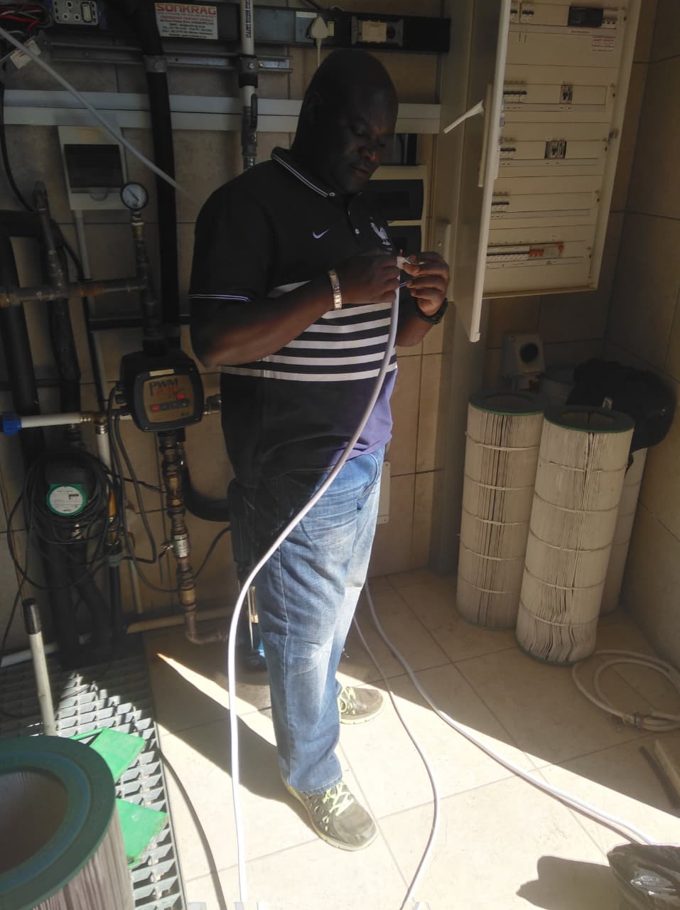 Plumbing and electrical work by All Fix Home Care