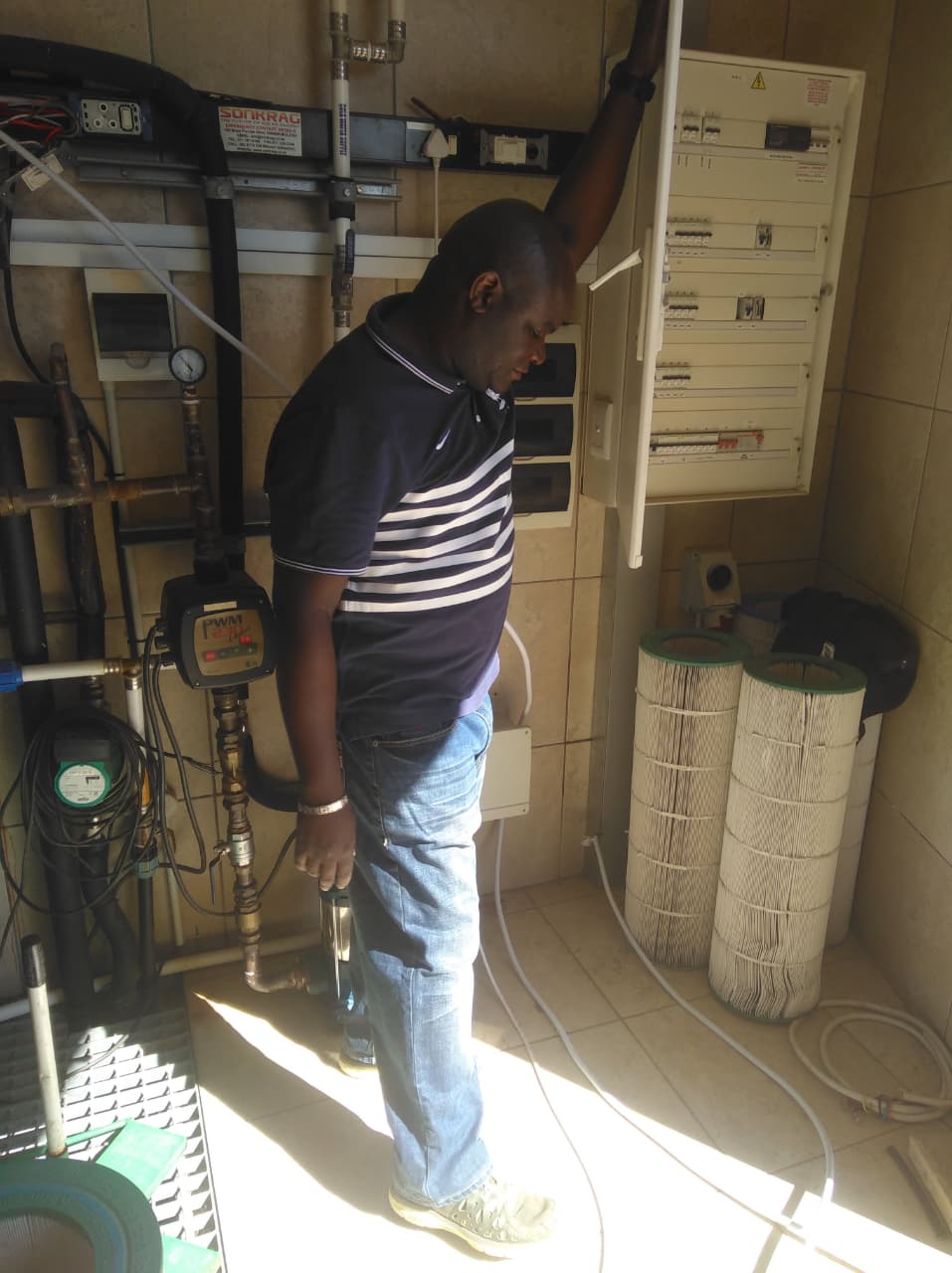 Plumbing and electrical work by All Fix Home Care